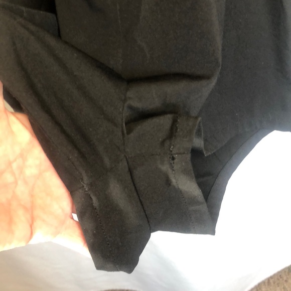 Sparkle and Fade - Black romper, spaghetti spring straps, pocket gathered waist - Picture 7 of 7